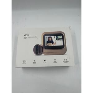 Eques VEIU Smart Video Doorbell, Copper